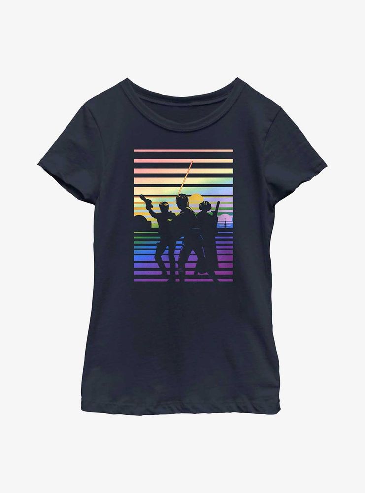 Star Wars Sunset Silhouette Youth T-Shirt
