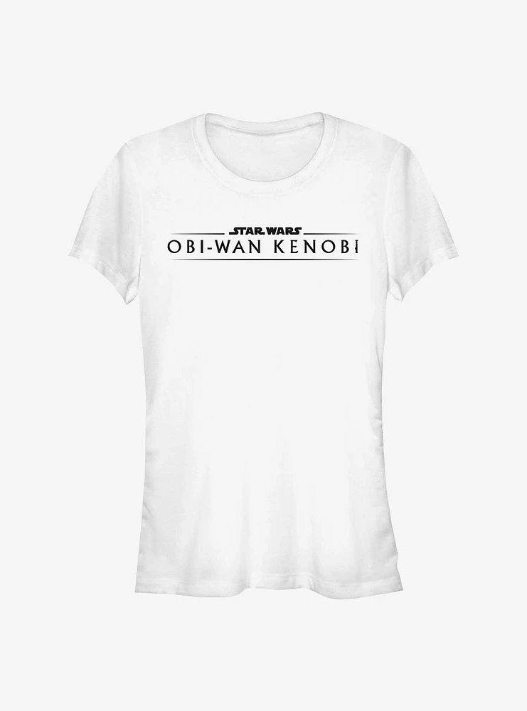 Star Wars Obi-Wan Kenobi Logo Girls T-Shirt