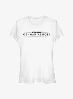 Star Wars Obi-Wan Kenobi Logo Girls T-Shirt