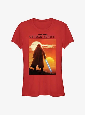 Star Wars Obi-Wan Kenobi Over The Hills Girls T-Shirt