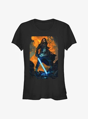 Star Wars Obi-Wan Kenobi Paint Girls T-Shirt