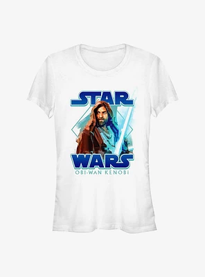 Star Wars Obi-Wan Kenobi Painted Jedi Girls T-Shirt