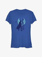 Star Wars Obi-Wan Kenobi Resistance Silhouette Girls T-Shirt