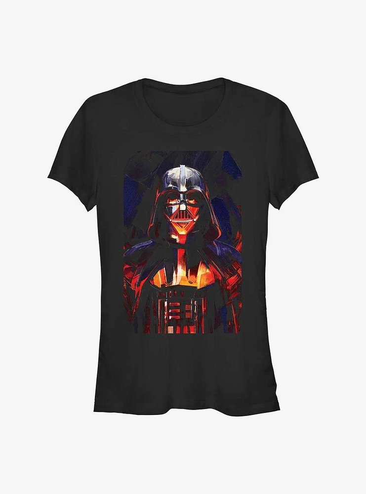 Star Wars Obi-Wan Kenobi Vader Paint Girls T-Shirt