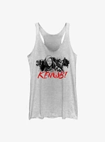 Star Wars Obi-Wan Kenobi Spray Paint Girls Tank