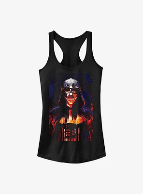 Star Wars Obi-Wan Kenobi Vader Paint Girls Tank Top