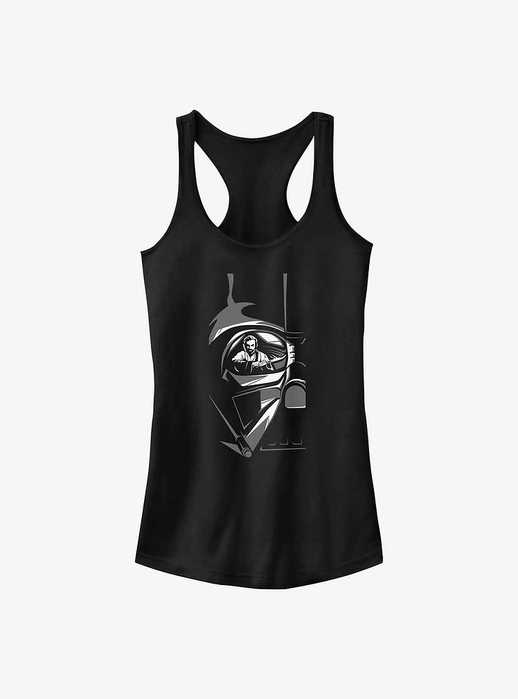 Star Wars Obi-Wan Kenobi Vader Reflection Girls Tank Top