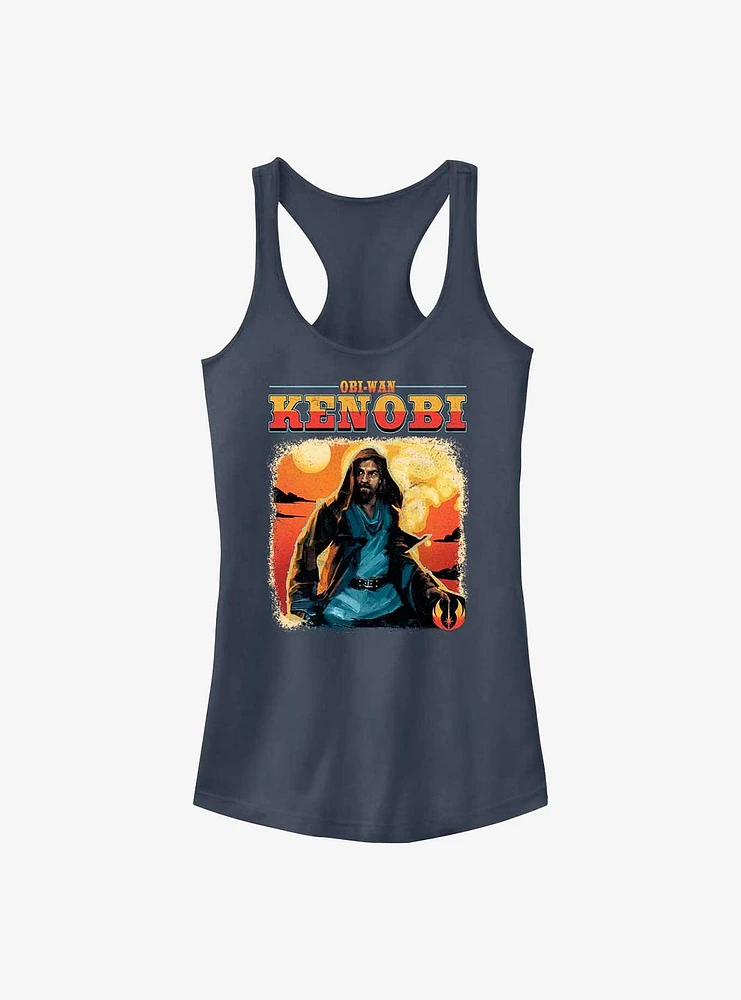 Star Wars Obi-Wan Kenobi Western Girls Tank