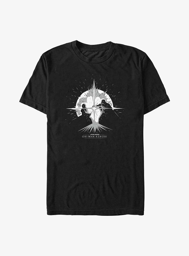 Star Wars Obi-Wan Kenobi Explosive Duel T-Shirt