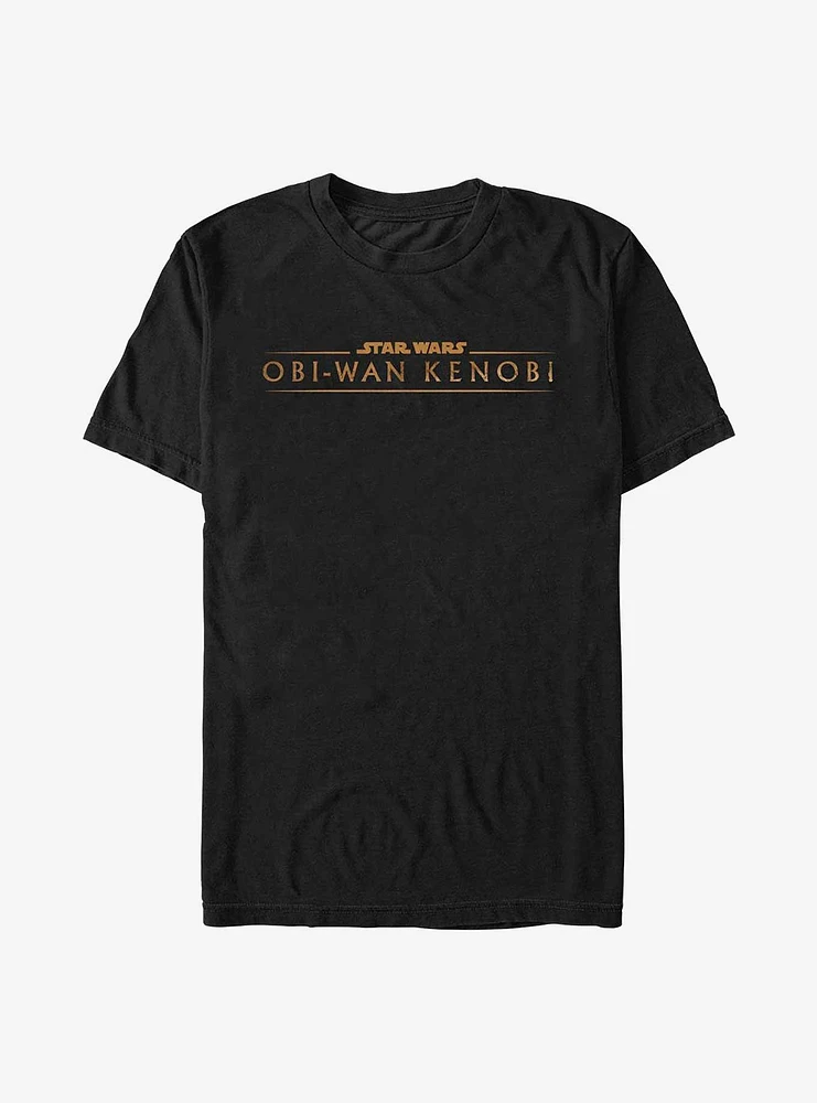 Star Wars Obi-Wan Kenobi Gold Logo T-Shirt