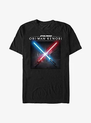 Star Wars Obi-Wan Kenobi Lightsaber Clash T-Shirt