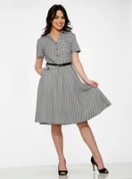 Gingham Swing Dress