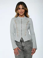 Gray Military Jacket