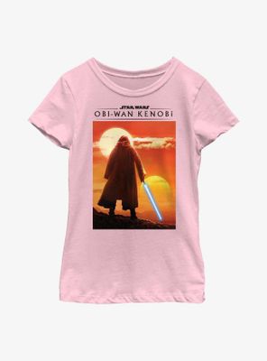 Star Wars Obi-Wan Kenobi Two Suns Youth Girls T-Shirt