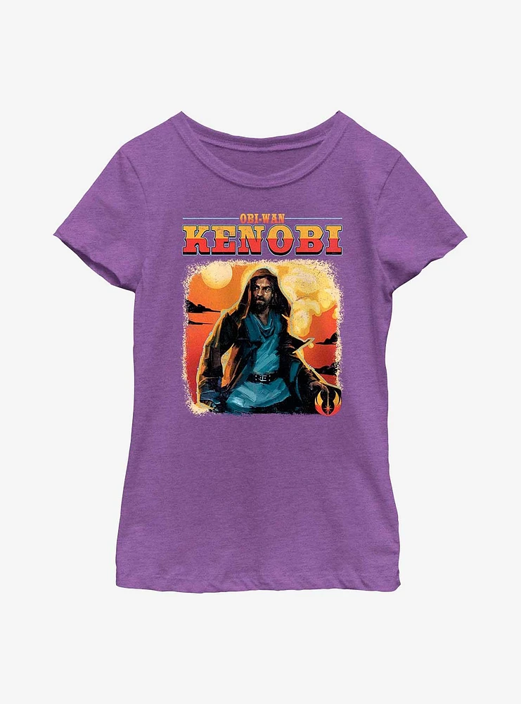 Star Wars Obi-Wan Kenobi Western Youth Girls T-Shirt