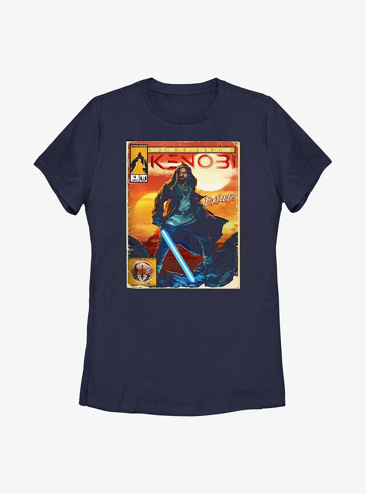 Star Wars Obi-Wan Kenobi Komically Womens T-Shirt