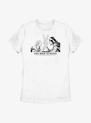 Star Wars Obi-Wan Kenobi Obi Clash Womens T-Shirt