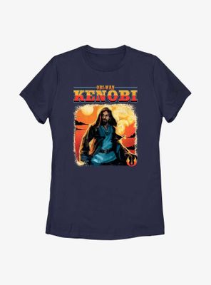 Star Wars Obi-Wan Kenobi Western Womens T-Shirt