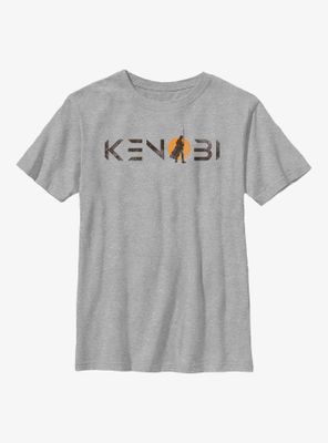 Star Wars Obi-Wan Kenobi Single Sun Logo Youth T-Shirt