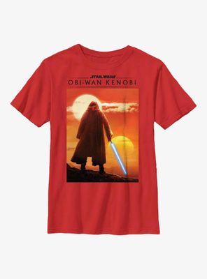 Star Wars Obi-Wan Kenobi Two Suns Youth T-Shirt