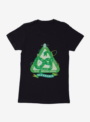 Harry Potter Slytherin Sparkles Womens T-Shirt