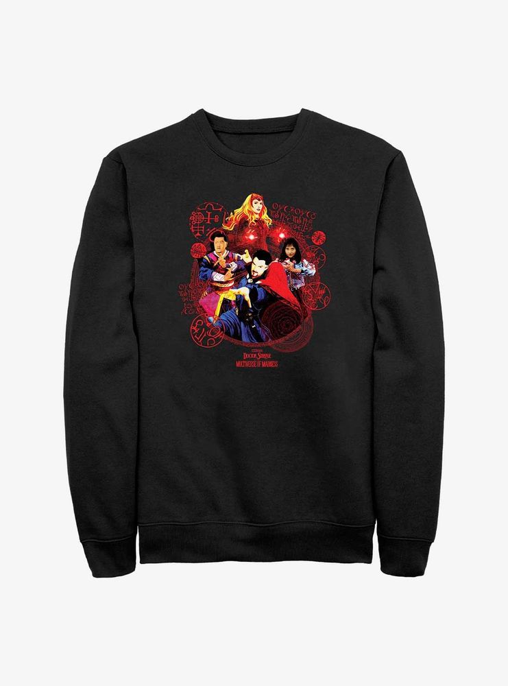 Marvel Doctor Strange The Multiverse Of Madness Badge Heroes Sweatshirt