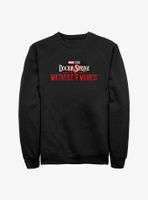 Marvel Doctor Strange The Multiverse Of Madness Rendered Logo Sweatshirt