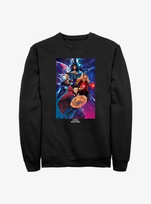 Marvel Doctor Strange The Multiverse Of Madness Group Shot Sweatshirt