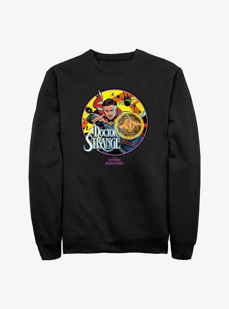 Marvel Doctor Strange The Multiverse Of Madness Hero Badge Sweatshirt
