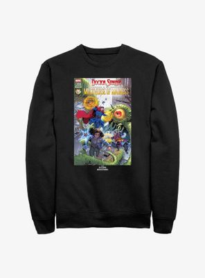 Marvel Doctor Strange The Multiverse Of Madness Modern Comic Cover Sweatshirt