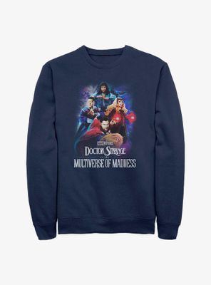 Marvel Doctor Strange The Multiverse Of Madness Poster Group Sweatshirt