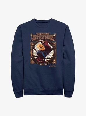 Marvel Doctor Strange The Multiverse Of Madness Retro Seal Sweatshirt