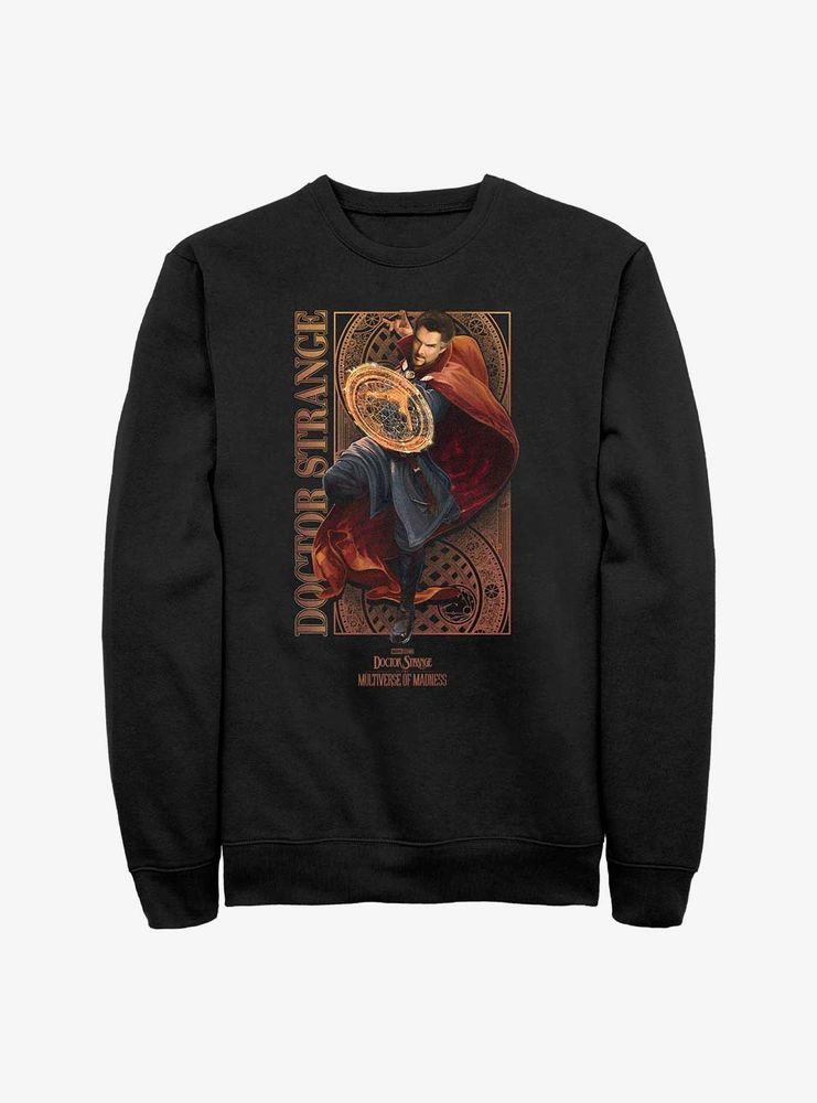 Marvel Doctor Strange The Multiverse Of Madness Pattern Sweatshirt