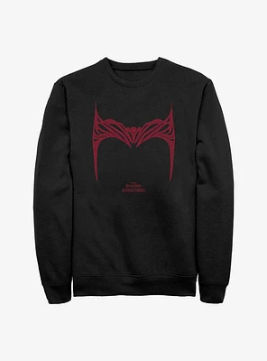 Marvel Doctor Strange The Multiverse Of Madness Scarlet Witch Helm Sweatshirt