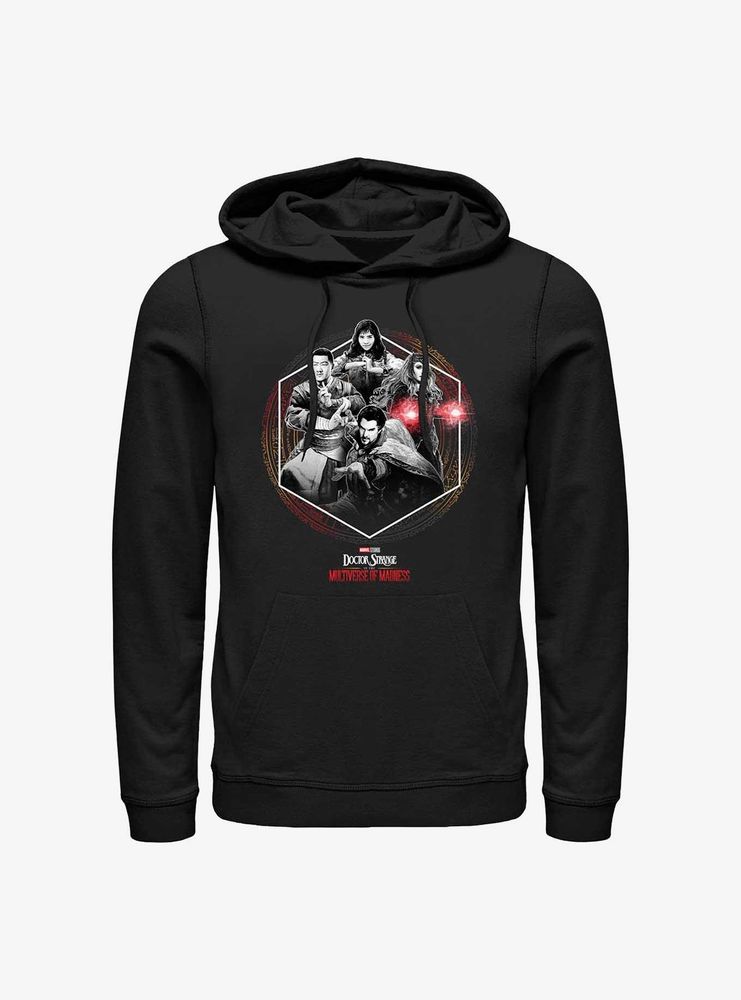 Marvel Doctor Strange The Multiverse Of Madness Group Together Hoodie