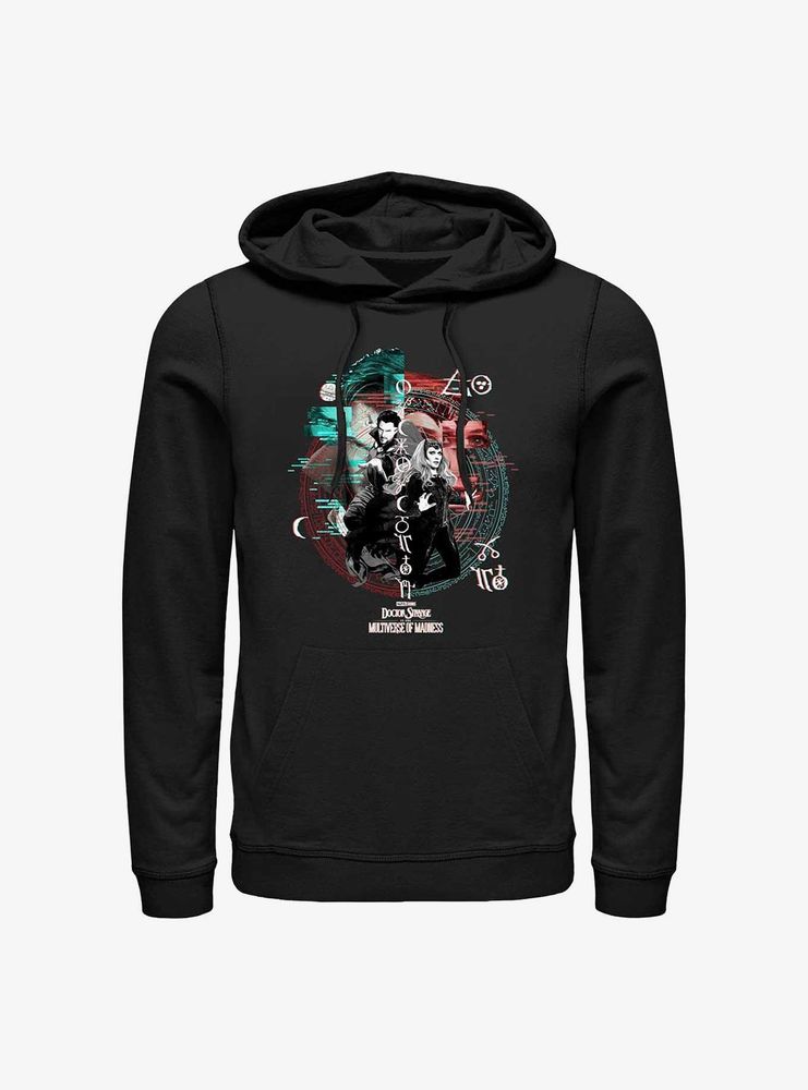 Marvel Doctor Strange The Multiverse Of Madness Magic Glitch Hoodie