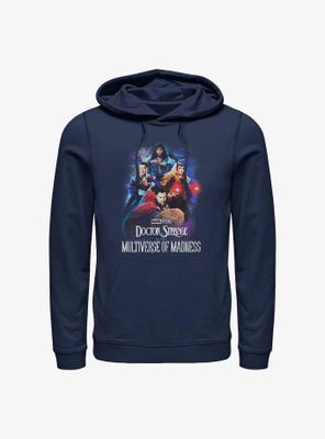 Marvel Doctor Strange The Multiverse Of Madness Poster Group Hoodie