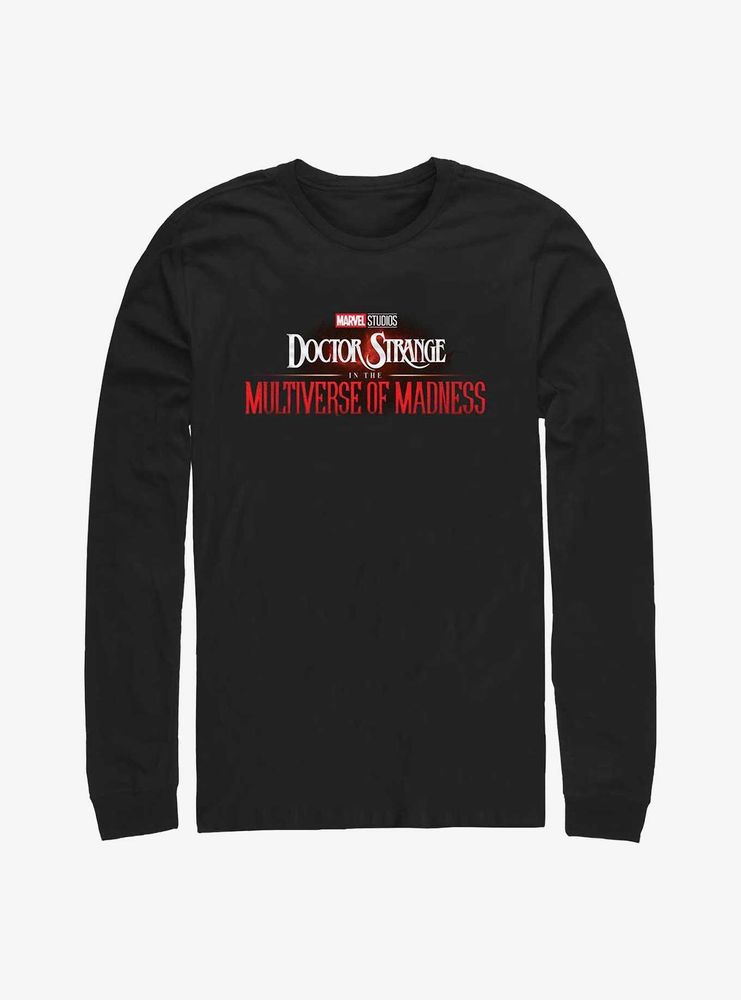 Marvel Doctor Strange The Multiverse Of Madness Rendered Logo Long-Sleeve T-Shirt