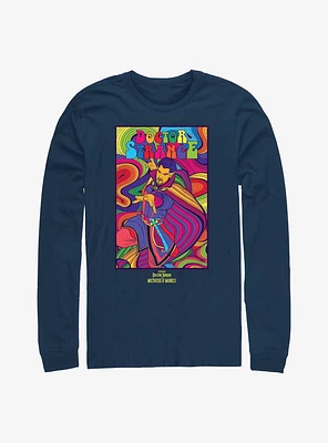 Marvel Doctor Strange The Multiverse Of Madness Groovy Long-Sleeve T-Shirt