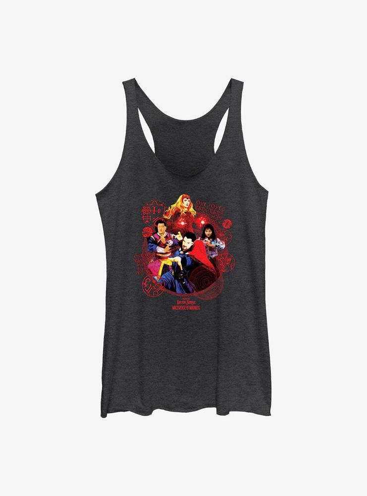 Marvel Doctor Strange The Multiverse Of Madness Badge Heroes Womens Tank Top