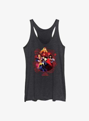 Marvel Doctor Strange The Multiverse Of Madness Badge Heroes Womens Tank Top
