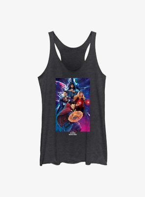 Marvel Doctor Strange The Multiverse Of Madness Group Shot Womens Tank Top