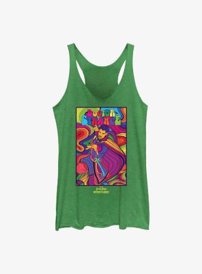 Marvel Doctor Strange The Multiverse Of Madness Groovy Womens Tank Top