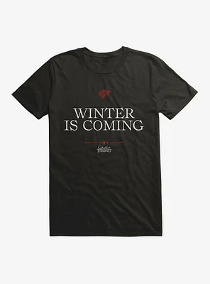 Game Of Thrones Quote Stark Winter Is Coming T-Shirt