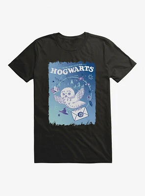 Harry Potter Hedwig Hogwarts T-Shirt