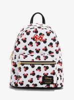 Loungefly Disney Minnie Mouse Heads Mini Backpack