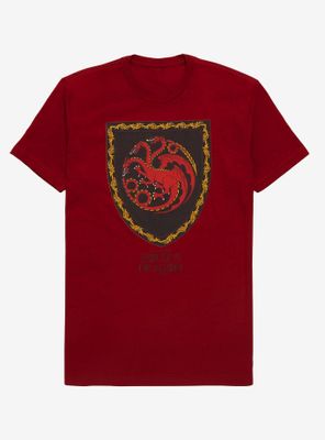 Game of Thrones House the Dragon Crest T-Shirt