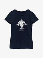 Star Wars Obi-Wan Kenobi Explosive Duel Graphic Youth Girls T-Shirt