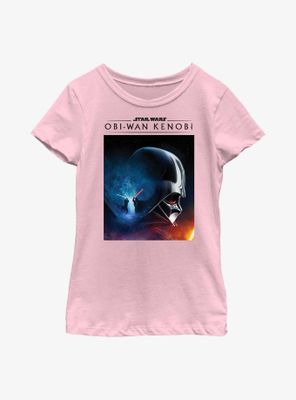 Star Wars Obi-Wan Kenobi Galaxy Fight Youth Girls T-Shirt