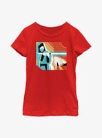 Star Wars Obi-Wan Kenobi Geometric Youth Girls T-Shirt